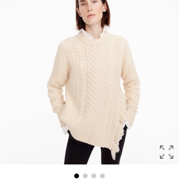 J. Crew Sweaters - J. Crew fringe sweater